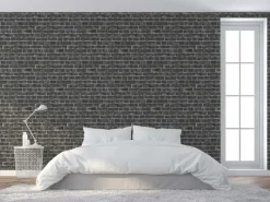 Outlet Tadessi Tapete Steinoptik Dino M1 No 45 Vliestapete Schwarz Grau Steintapete