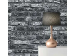 Tadessi Tapete Steinoptik Eliano M1 No 183 Vliestapete Grau Schwarz Steintapete