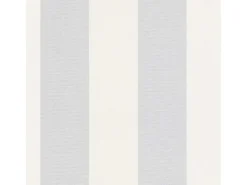 Clearance Tadessi Tapete Streifen Romeo M1 No 2041 Vliestapete Überstreichbar Grau Weiß