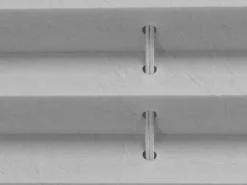 Discount Tageslicht-Spannplissee Valeria 120 cm x 130 cm Hellgrau