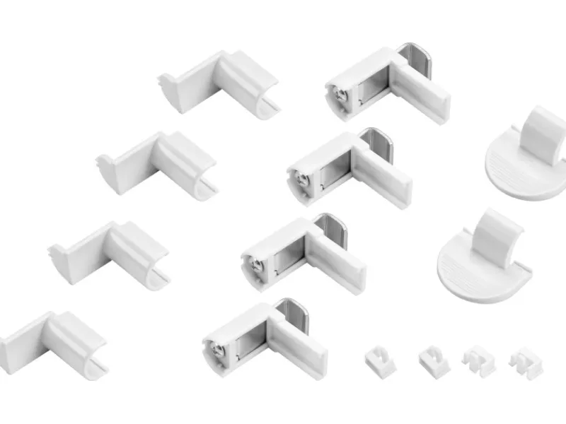 Discount Tageslicht-Spannplissee Valeria 120 cm x 130 cm Hellgrau