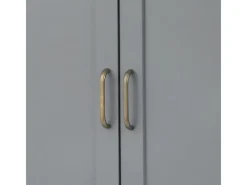 Clearance Teamson Home Mercer Holz Badezimmermöbel mit Schublade und Regalen Grau