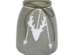 Hot Teelichthalter Grün 15 cm x 12,5 cm x 12,5 cm