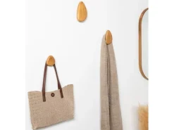 Discount Terra Home Wandhaken Design 3er Set Eiche