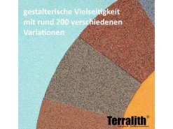 Terralith Buntsteinputz Mosaikputz 1mm -15 kg- BSP1002 Weiss Grau Schwarz