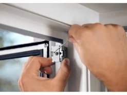 Tesa ® Fliegengitter Adapter-Set für faltbare Alu-Türrahmen Falt