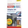 Tesa Fliegengitter Alu Comfort Adapter-Set Anthrazit