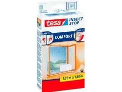 Hot Tesa Fliegengitter Fenster mit Klettband Comfort 180 cm x 170 cm Weiß