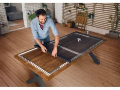 Tesa ® Fliegengitter-Tür Falt faltbarer Alu-Rahmen