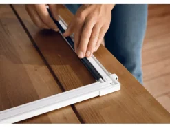 Tesa ® Fliegengitter-Tür Falt faltbarer Alu-Rahmen