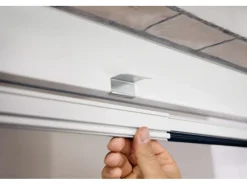 Tesa ® Fliegengitter-Tür Falt faltbarer Alu-Rahmen