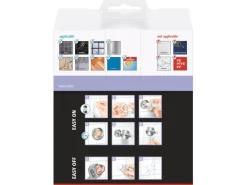 Clearance Tesa Moon Black Zahnputzbec. Halter Schwarz Matt Satiniertes Glas + Klebelösung