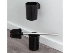 Online Tiger Toilettenbürste Tune mit Halter Edelstahl gebürstet-Schwarz Edelstahl-Schwarz