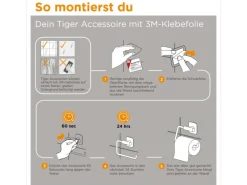 Outlet Tiger Tune Seifenspender 180 ml Messing gebürstet / Schwarz