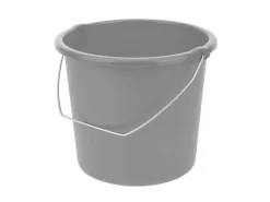 Online Tontarelli Eimer Cover Line mit Metallbügel 10 l Nordic Grey