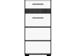 Trendteam Kommode Set-One 80 cm x 31 cm x 37 cm Weiß FSC®