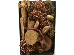 Trockenblumen Dekomix Natur-Rot