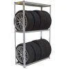 TRUTZHOLM Reifenregal Für 8 Räder 180x120x40 cm 795 kg