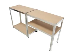 Clearance TRUTZHOLM Schwerlastregal 160x80x40 cm 2er Set