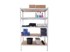 Discount TRUTZHOLM 2x Schwerlastregal 180x115x75cm Traglast 875 kg 5 Böden