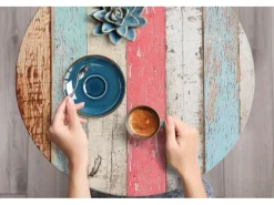 Tulup Möbelfolie Bunte Tafeln Klebefolie für Möbel 100x50 cm Möbel Klebefolie Mehrfarbig Möbelfolie Klebefolie für Schränke