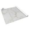 Discount Tulup Möbelfolie Heller Marmor Schrankfolie 100x50 cm Klebefolie Möbel Weiß Möbelfolie Folie für Möbel