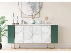 Discount Tulup Möbelfolie Heller Marmor Schrankfolie 100x50 cm Klebefolie Möbel Weiß Möbelfolie Folie für Möbel