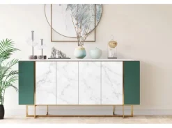 Discount Tulup Möbelfolie Marmormuster Folie für Möbel 100x50 cm Klebefolie für Möbel Weiß Möbelfolie Klebefolie für Möbel