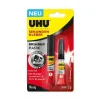 UHU Sekundekleber Plastik 2g + 3 ml
