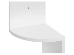 New Vasagle Eckregal 5 Ebenen 20 cm x 20 cm x 126 cm Weiß