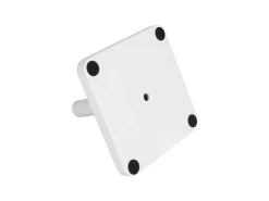 Vasagle Garderobenständer Massivholz 30 cm x 30 cm x 175 cm Weiß