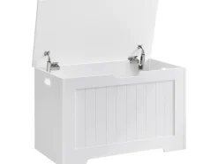 Vasagle Schuhtruhe 40 cm x 76 cm x 48 cm Weiß
