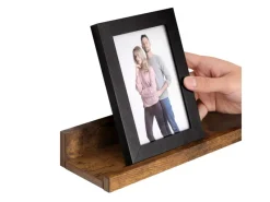 Best Vasagle Wandregal 3 Stück Länge 38 cm Braun