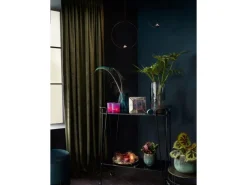 Vase Dark Wonder 30 cm x Ø 15,25 cm Transparent-Blau