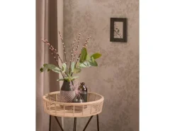 Best Vase Minimalist Zen Keramik 12,8 cm x Ø 10,2 cm Schwarz