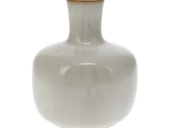 Vase Porzellan Flaschenform Klein Ø 13 cm x 15 cm Farbauswahl