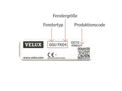 Velux Hitzeschutz-Markise mit Haltekrallen MHL PK00 5060