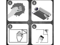 Venilia Klebefolie Whiteboard 45 cm x 150 cm