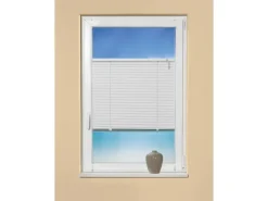 Verspannte Aluminium Jalousie 60 cm x 130 cm Weiß