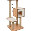 Vesper Kratzbaum High Base 55,5 cm x 56 cm x 121,5 cm Walnuss