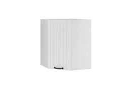 New Vicco Eckhängeschrank Fame-Line Küchen-Eckschrank Landhaus/ 57 cm Weiß