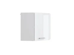 Vicco Eckhängeschrank R-Line Küchen-Eckschrank Hochglanz/ 57 cm
