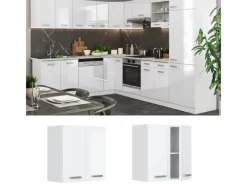 Vicco Hängeschrank R-Line Hängender Küchenschrank Hochglanz/ 60 cm