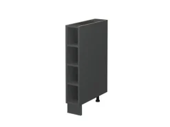 Hot Vicco Küchenregal Fame-Line Offener Küchenschrank 15 cm ohne Arbeitsplatte Anthrazit