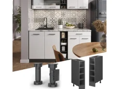 Sale Vicco Küchenregal R-Line / 20 cm ohne Arbeitsplatte Anthrazit