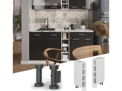 Vicco Küchenregal R-Line Offener Küchenschrank 15 cm ohne Arbeitsplatte