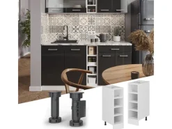 Vicco Küchenregal R-Line Offener Küchenschrank 25 cm ohne Arbeitsplatte