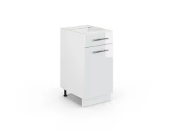 Vicco Küchenunterschrank Fame-Line Hochglanz/ 40 cm ohne Arbeitsplatte