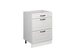 Vicco Küchenunterschrank R-Line Landhaus/ 60 cm mit Schubladen ohne Arbeitsplatte