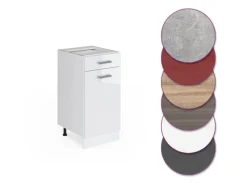 Vicco Küchenunterschrank R-Line Hochglanz/ 40 cm ohne Arbeitsplatte